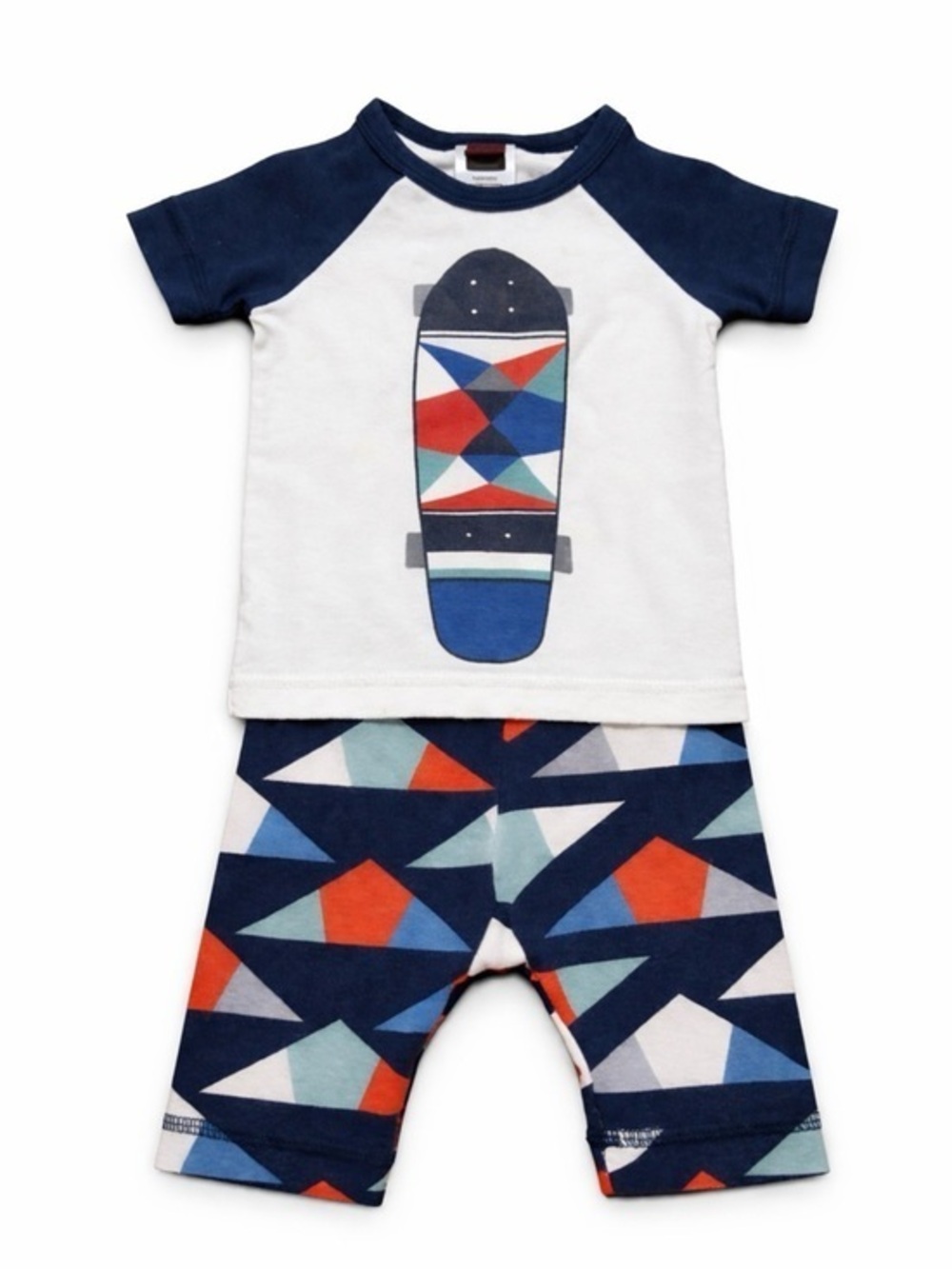 Toddler Two-Piece Skateboard Graphic Tee & Shorts Set - Tea Collection